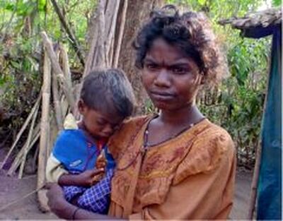 Ill and impoverished.